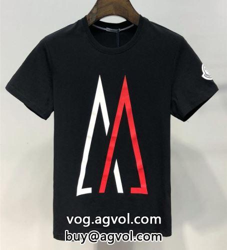 2色可選モンクレールコピー ブランド 2022  半袖Tシャツ 魅力ファッション プリント
