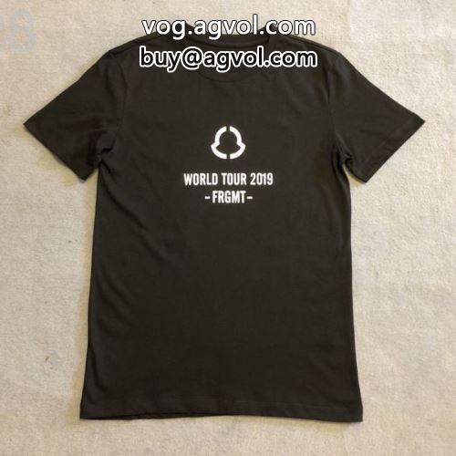 個性的 モンクレールスーパーコピー 激安 2色可選 2022  半袖Tシャツ プリント 吸汗性に優れ