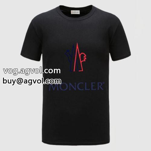 モンクレール偽物ブランド 2022 収縮性のある 綺麗に決まるフォルム！多色可選 半袖Tシャツ