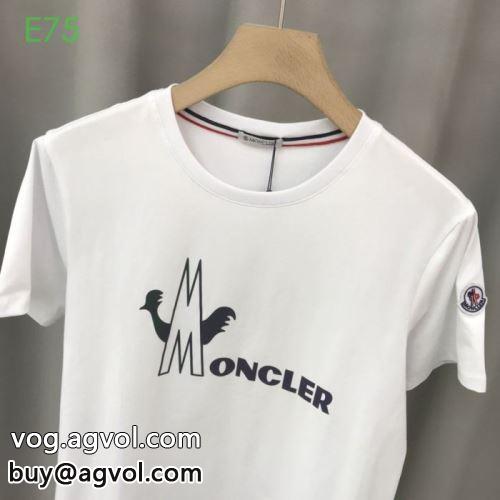 2色可選 優しいフィット感 モンクレールブランド コピー 2022 着心地抜群 半袖Tシャツ