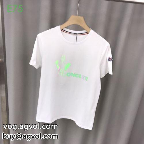 2色可選 優しいフィット感 モンクレールブランド コピー 2022 着心地抜群 半袖Tシャツ