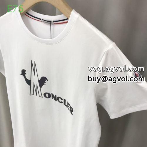 2色可選 優しいフィット感 モンクレールブランド コピー 2022 着心地抜群 半袖Tシャツ