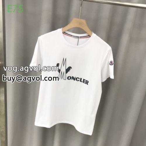 2色可選 優しいフィット感 モンクレールブランド コピー 2022 着心地抜群 半袖Tシャツ