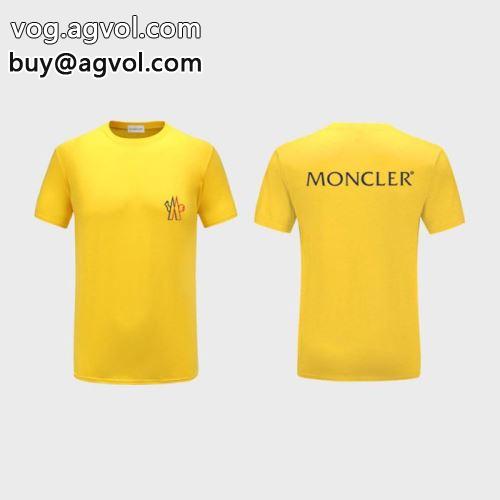 6色可選 モンクレールコピー クールビズ 2022 大絶賛の履き心地!  半袖Tシャツ