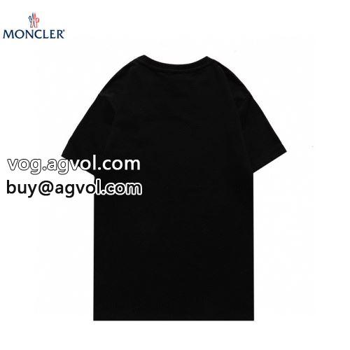 2022 半袖Tシャツ 海外セレブ愛用 モンクレールスーパーコピー 激安 プリント 2色可選