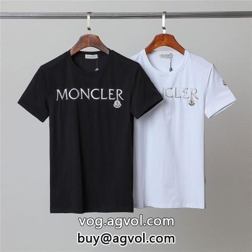今買い◎得 2色可選 モンクレール偽物ブランド 2022  半袖Tシャツ 気軽にカジュアルに使える