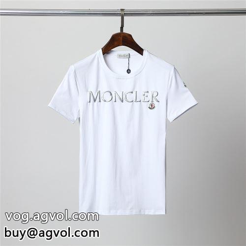 今買い◎得 2色可選 モンクレール偽物ブランド 2022  半袖Tシャツ 気軽にカジュアルに使える