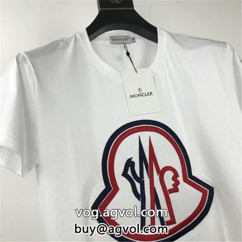 2022 半袖Tシャツ モンクレール偽物ブランド 高級感ある 2色可選 柔らかい手触り