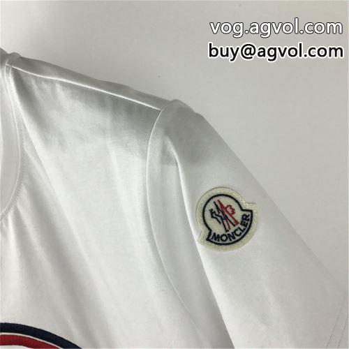 2022 半袖Tシャツ モンクレール偽物ブランド 高級感ある 2色可選 柔らかい手触り