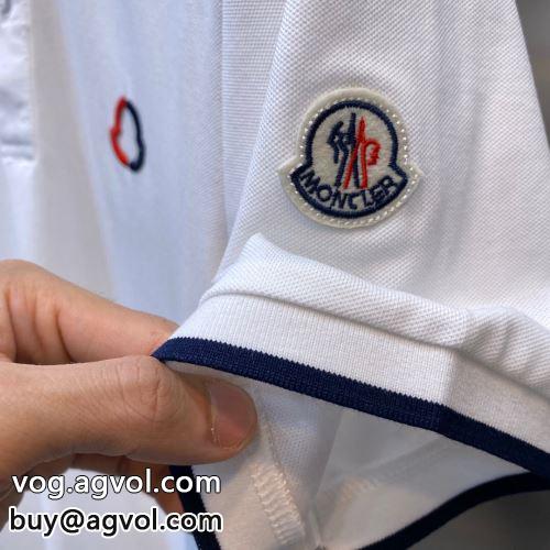 モンクレールコピー 2年以上連続１位獲得 2022 半袖Tシャツ 3色可選  縦には伸びにくい 柔らかい手触り