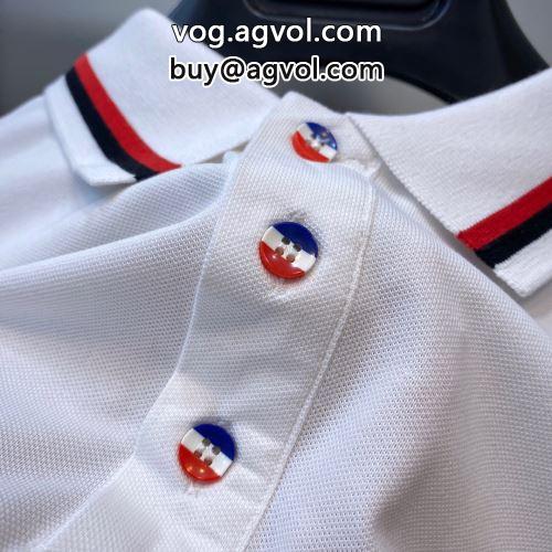 2色可選 一番人気の新作はこれ モンクレールブランド コピー レジャー 半袖Tシャツ 2022 スタイリッシュな印象 モンクレール MONCLER