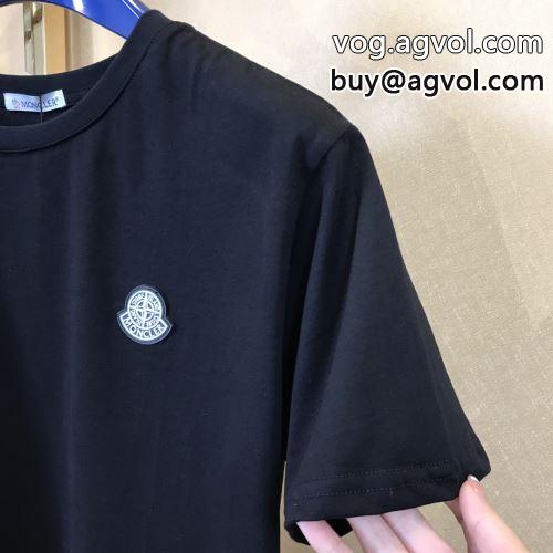 超目玉 モンクレールコピー モンクレール MONCLER シンプル 半袖Tシャツ 2022 2色可選