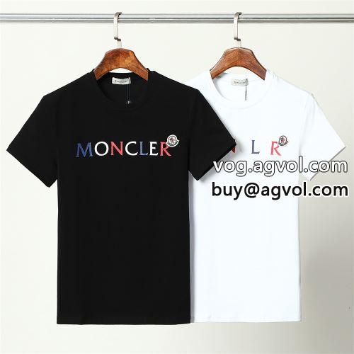 日本未入荷モデル モンクレール MONCLER 2022 レジャー 半袖Tシャツ 2色可選 モンクレールスーパーコピー 激安 オリジナル