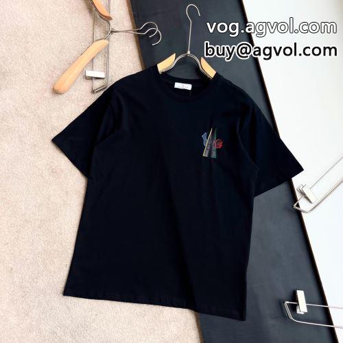 落ち着いた質感 2色可選 モンクレールブランドスーパーコピー モンクレール MONCLER 2022 レジャー 半袖Tシャツ 自然な肌触り