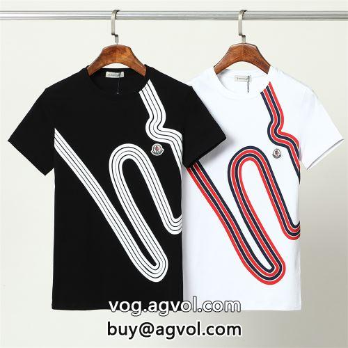 使い勝手抜群 2色可選 モンクレール MONCLER グレンチェック 半袖Tシャツ モンクレールブランドコピー 2022