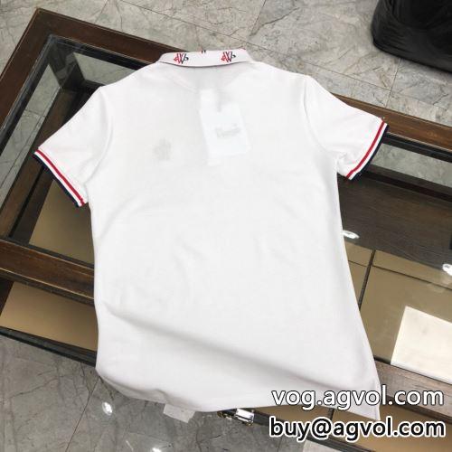 自分らしいスタイリング 半袖Tシャツ 2022 お洒落に魅せる モンクレールスーパーコピー 3色可選 モンクレール MONCLER