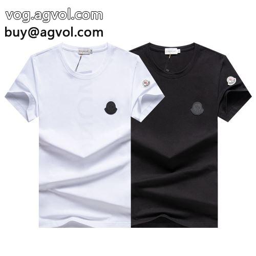 半袖Tシャツ 耐久性に優れ 2022 モンクレールコピーブランド 2色可選 超目玉 シンプル モンクレール MONCLER