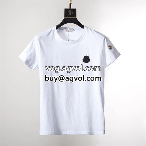 半袖Tシャツ 耐久性に優れ 2022 モンクレールコピーブランド 2色可選 超目玉 シンプル モンクレール MONCLER