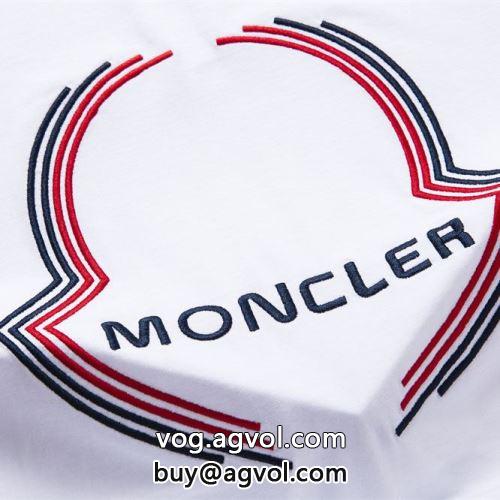 人気 ランキング 2色可選 モンクレール MONCLER 半袖Tシャツ プリント モンクレール偽物ブランド 2022
