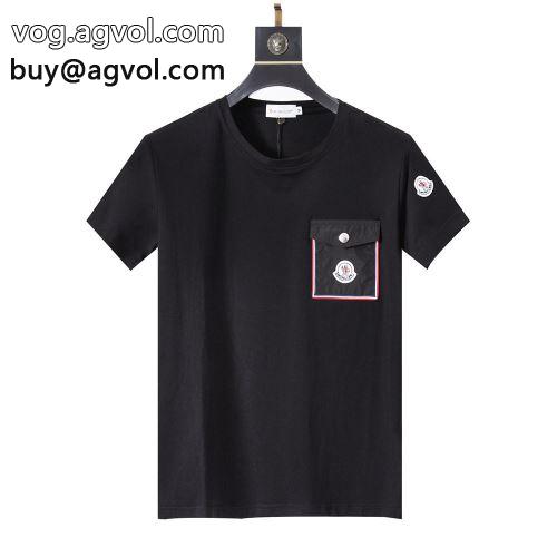 2022 レジャー 吸汗速乾 モンクレールスーパーコピー  2色可選 半袖Tシャツ モンクレール MONCLER
