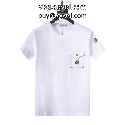 2022 レジャー 吸汗速乾 モンクレールスーパーコピー  2色可選 半袖Tシャツ モンクレール MONCLER
