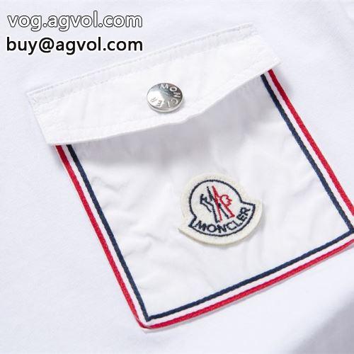2022 レジャー 吸汗速乾 モンクレールスーパーコピー  2色可選 半袖Tシャツ モンクレール MONCLER