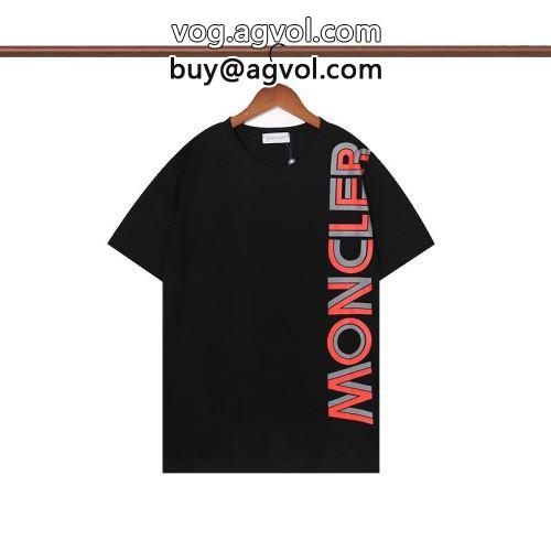 売れ筋！2022 モンクレールブランド コピー 2色可選 プリント モンクレール MONCLER 半袖Tシャツ 肌に馴染みやすい