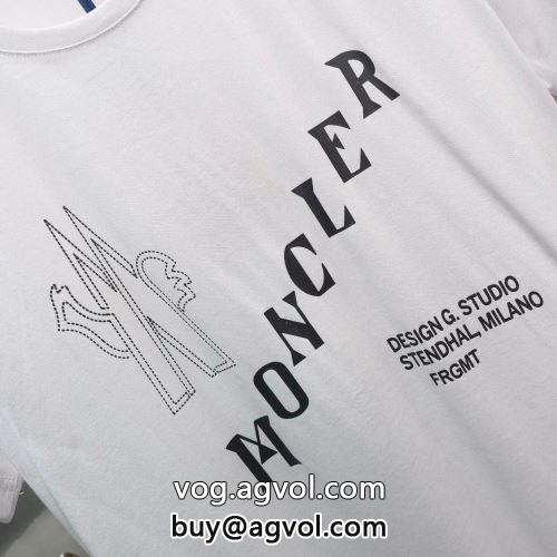 抜群の雰囲気が作れる! 2022 2色可選 モンクレール MONCLER 自然な肌触り モンクレールコピー 半袖Tシャツ ストライプ