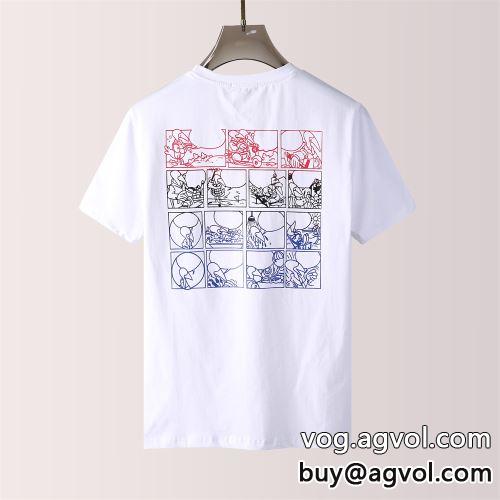半袖Tシャツ モンクレールコピー 衿裏チェック柄 2022 ブランド 使い勝手抜群 2色可選