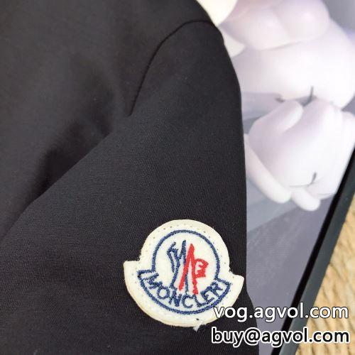 人気商品 3色可選 モンクレールブランド 偽物 通販 2022 モンクレール MONCLER 半袖Tシャツ 縦には伸びにくい