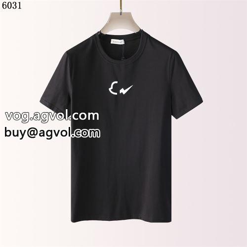 ★安心★追跡付 半袖Tシャツ 2色可選 レジャー モンクレールスーパーコピー 激安 2022 モンクレール MONCLER