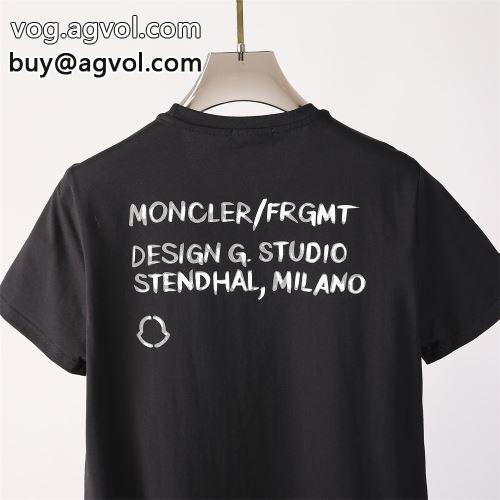 ★安心★追跡付 半袖Tシャツ 2色可選 レジャー モンクレールスーパーコピー 激安 2022 モンクレール MONCLER