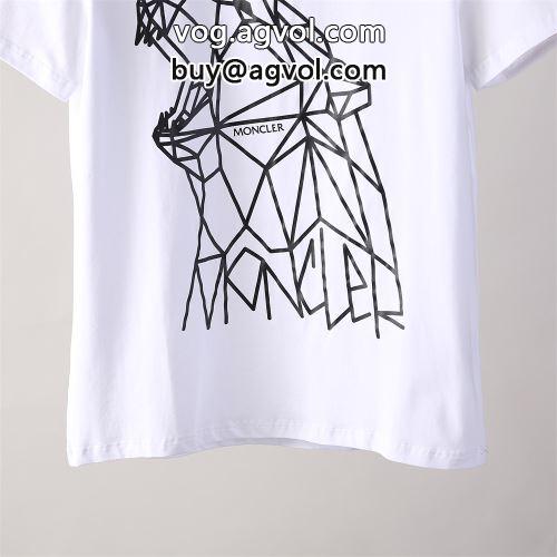 モンクレール MONCLER 2022 ～希少 プリント モンクレールコピーブランド 半袖Tシャツ ラックスした雰囲気 2色可選