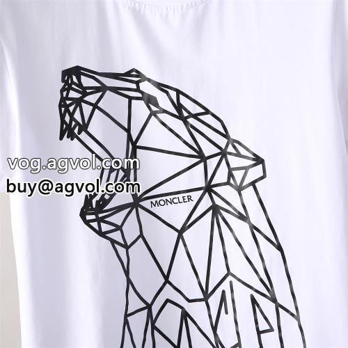モンクレール MONCLER 2022 ～希少 プリント モンクレールコピーブランド 半袖Tシャツ ラックスした雰囲気 2色可選