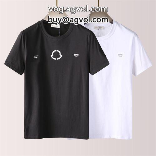 人気が爆発 モンクレールスーパーコピー  タイトフィット 半袖Tシャツ 2022 モンクレール MONCLER 消臭抗菌効果がある 2色可選