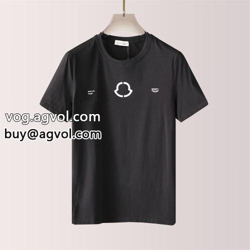 人気が爆発 モンクレールスーパーコピー  タイトフィット 半袖Tシャツ 2022 モンクレール MONCLER 消臭抗菌効果がある 2色可選
