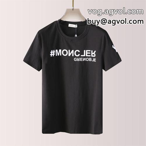 ◆モデル愛用◆ モンクレール MONCLER 2色可選 プリント モンクレールブランドスーパーコピー スタイリッシュな印象 2022 半袖Tシャツ