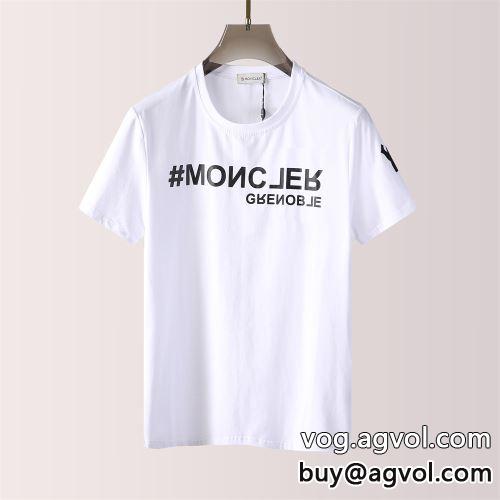 ◆モデル愛用◆ モンクレール MONCLER 2色可選 プリント モンクレールブランドスーパーコピー スタイリッシュな印象 2022 半袖Tシャツ
