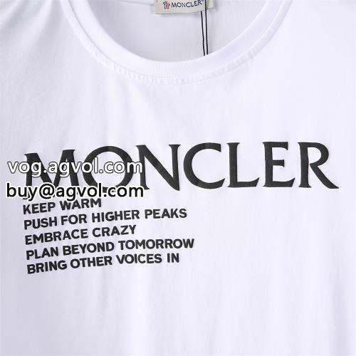 高級感演出 シンプル 半袖Tシャツ 2色可選 モンクレールブランドコピー 2022 吸汗性に優れ モンクレール MONCLER