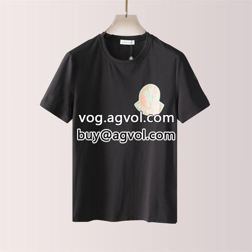 モンクレールコピー 高級感溢れるデザイン レジャー 吸汗速乾 2色可選 半袖Tシャツ 2022 モンクレール MONCLER