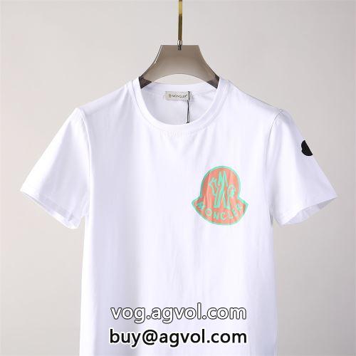 モンクレールコピー 高級感溢れるデザイン レジャー 吸汗速乾 2色可選 半袖Tシャツ 2022 モンクレール MONCLER