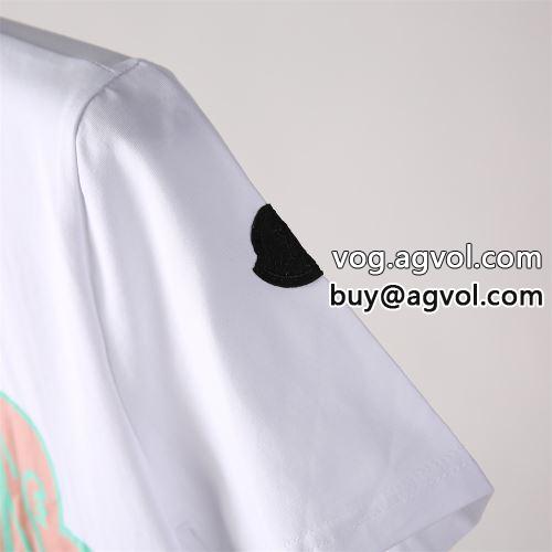 モンクレールコピー 高級感溢れるデザイン レジャー 吸汗速乾 2色可選 半袖Tシャツ 2022 モンクレール MONCLER
