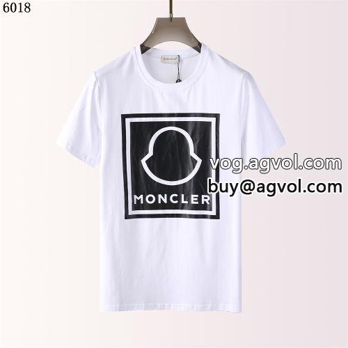 2022セール中 モンクレール MONCLER 2色可選 半袖Tシャツ モンクレールブランド 偽物 通販 デザイン性の高い クールビズ