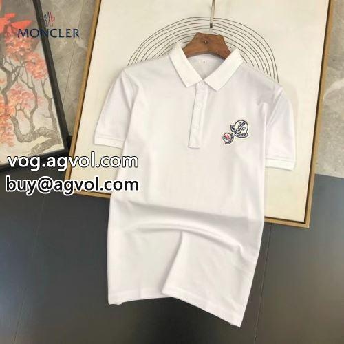 2022 半袖Tシャツ 2色可選 モンクレール MONCLER 縦には伸びにくい シンプル モンクレールスーパーコピー