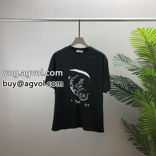 モンクレールブランドスーパーコピー レジャー 2色可選 2022 モンクレール MONCLER しわになりにくい 半袖Tシャツ
