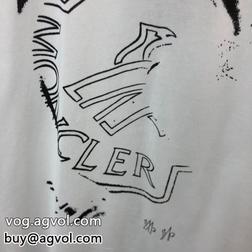 モンクレールブランドスーパーコピー レジャー 2色可選 2022 モンクレール MONCLER しわになりにくい 半袖Tシャツ