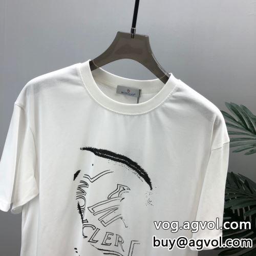 モンクレールブランドスーパーコピー レジャー 2色可選 2022 モンクレール MONCLER しわになりにくい 半袖Tシャツ