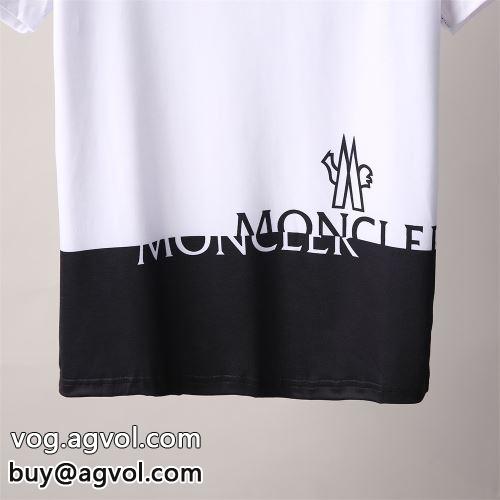 モンクレール MONCLER 頑丈な素材 モンクレールブランドコピー プリント 半袖Tシャツ 2022 収縮性のある