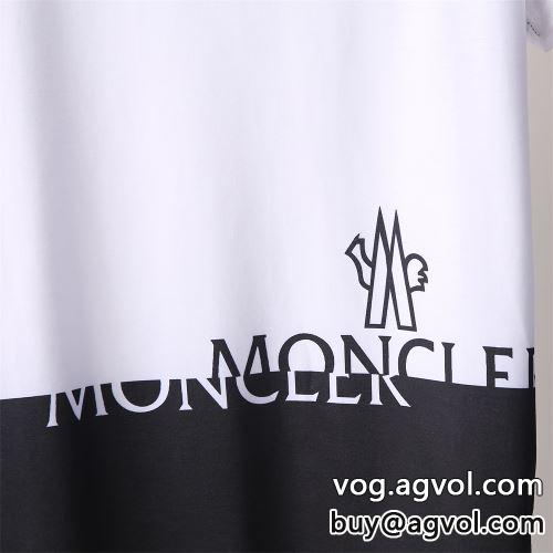 モンクレール MONCLER 頑丈な素材 モンクレールブランドコピー プリント 半袖Tシャツ 2022 収縮性のある