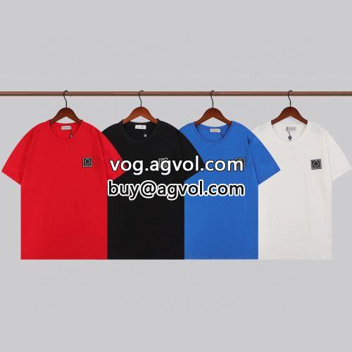 4色可選 シンプル 半袖Tシャツ 吸汗性に優れ モンクレールブランド コピー 2022 モンクレール MONCLER